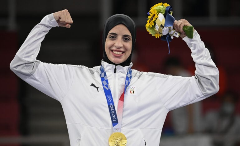  سيدات الكاراتيه المصريات، يضربن بيد من حديد في أولمبياد طوكيو