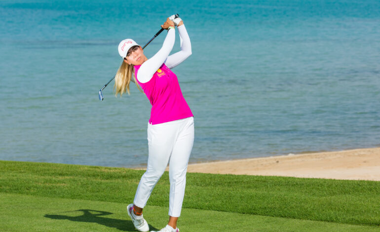  مها حديوي، العربية الوحيدة في مسابقة الغولف بطوكيو