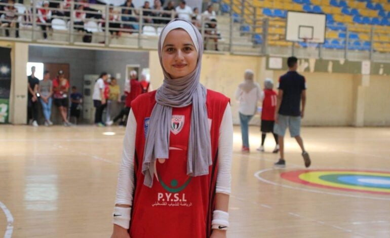  داليا نصر، أول لاعبة كرة سلة فلسطينية تحترف خارج بلدها
