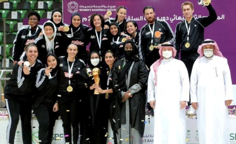  تتويج سيدات “آرمد إيجلز” بلقب الدوري السعودي الثاني لكرة السلة سيدات