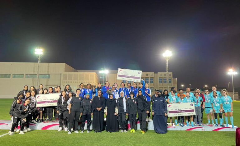  نادي الخور يتوج بلقب الدوري القطري لكرة القدم للسيدات 2022