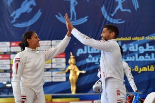  مصر تحصد ذهبية الزوجي المختلط بكأس العالم للخماسي الحديث