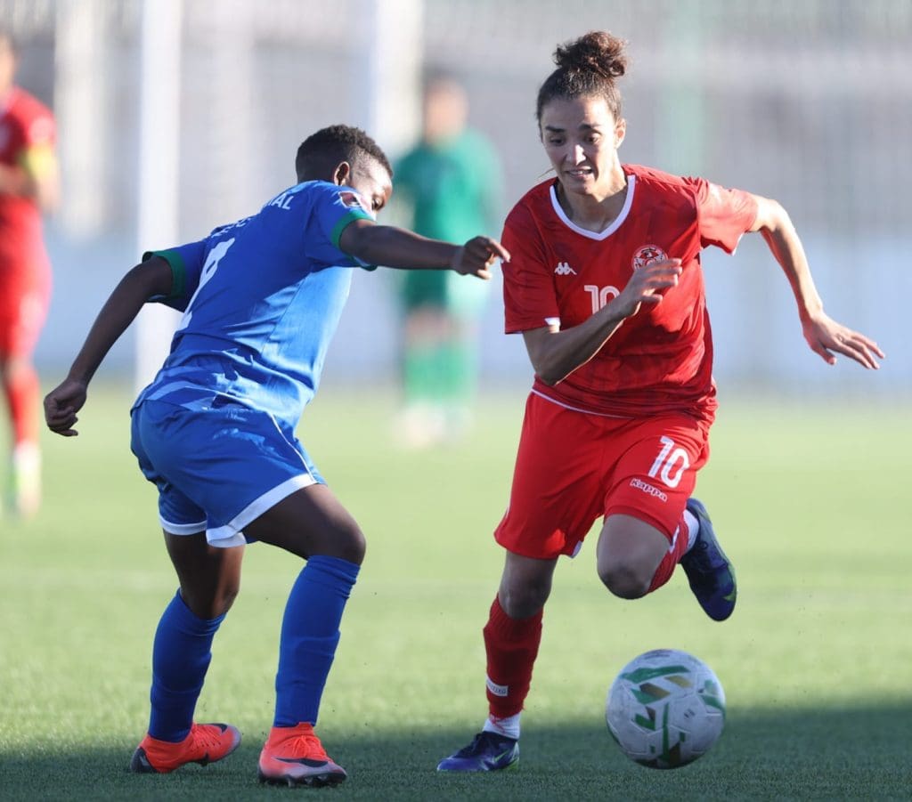 Mariam Houij, meilleure buteuse de l’équipe nationale tunisienne de football