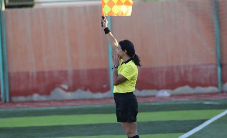  “أميرة التحكيم” في الدوري المصري لكرة القدم للرجال