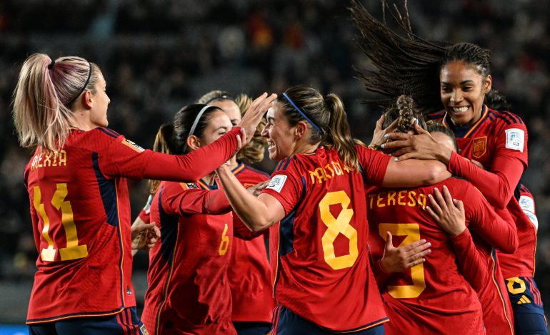  إسبانيا تتأهل إلى ربع نهائي مونديال السيدات 2023