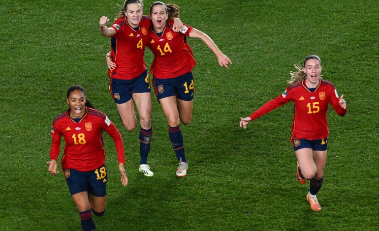  Mondial féminin : L’Espagne en finale pour le première fois de son histoire