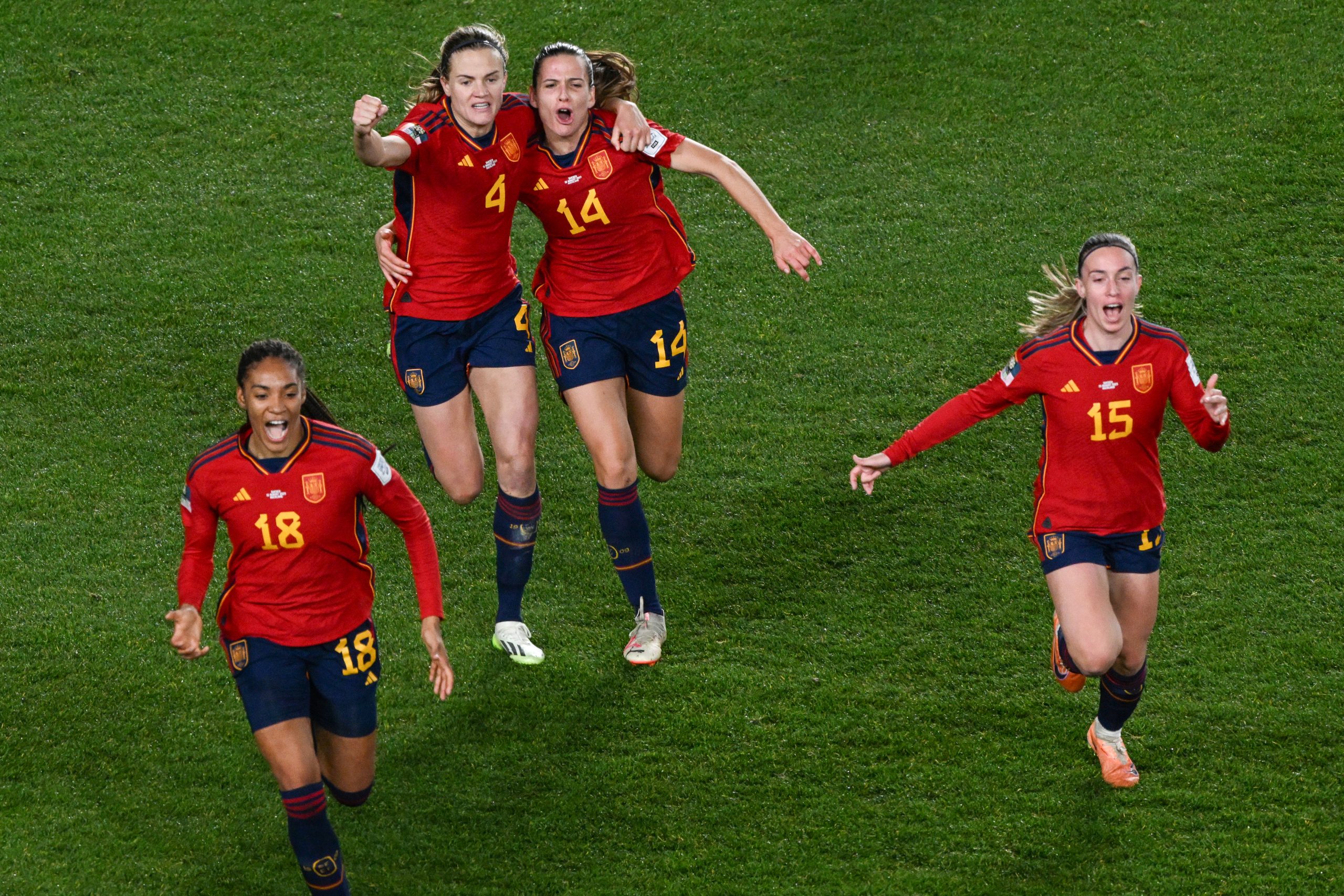 Mondial féminin : L'Espagne en finale pour le première fois de son histoire