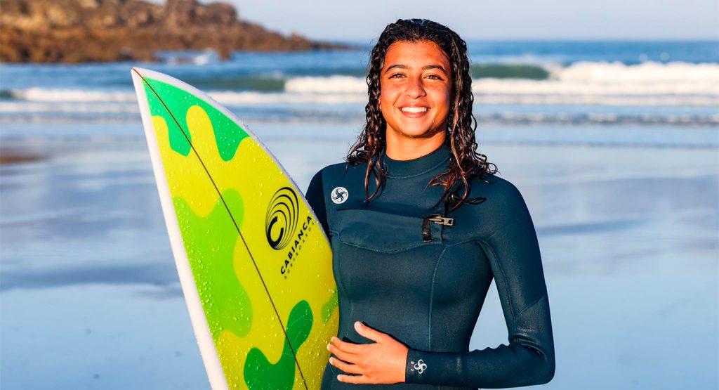 Ranya Squalli sacrée championne du Maroc de surf